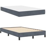  Krevet s opruga kutije Tamno siva 120 x 220 cm tkanina | shoptok.hr