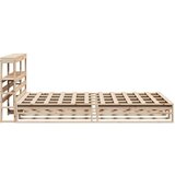  Okvir kreveta bez madraca 140 x 200 cm od masivne borovine | shoptok.hr