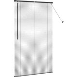 vidaXL Okenska roleta z zavesami Drugo Črna 105 x 175 cm Aluminij | Shoptok.si