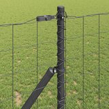 Euro Ograđivanje Ukop 10 x 1,4 m Čelik premazan PVC-om Siva | shoptok.hr