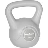 Rebel ACTIVE Girja (kettlebell) sa gumenom oblogom, 2 kg, siva boja, model RBA-2322G-02 Cene