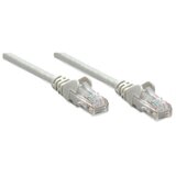 Intellinet 325950 RJ45 mrežni kabel, Patch kabel cat 5e U/UTP 10.00 m siva 1 St. | shoptok.hr