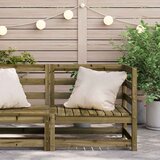  Kutna vrtna sofa 70 x 70 x 67 cm od impregnirane borovine | Eponuda.com