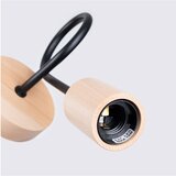 Nice Lamps Črna/v naravni barvi stenska svetilka Tumber – | Shoptok.si