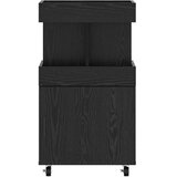  Barska kolica Crni hrast 50 x 41 x 89 cm Konstruirano drvo - Crni hrast | shoptok.hr