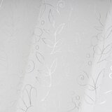 Casa Selección Bela/v srebrni barvi prosojna zavesa 140x260 cm Pucka – | Shoptok.si