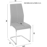 Based nihajni stol eni, siva | Shoptok.si