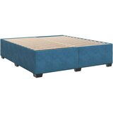 vidaXL Posteljni okvir moder 180x200 cm žamet | Shoptok.si