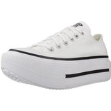 Converse Modne superge CHUCK TAYLOR ALL STAR LIFT DOUBLE STACK OX Bela | Shoptok.si