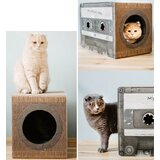 DISTRICT70 Grebalica kućica - Mixtape Black L 54x31x35cm