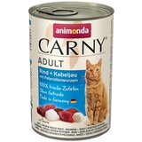 Animonda Ekonomično pakiranje Carny Adult 12 x 400 g - Govedina, bakalar i peršinov korijen | shoptok.hr