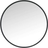 vidaXL stensko ogledalo črno 50 cm | Shoptok.si