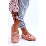 Boto Women's Suede Moccasins Light Pink Lenvie | Shoptok.si