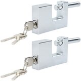 vidaXL Žabica 2 pcs srebrna 7,8 x 2 x 5 cm elezo, (5000151983) | Shoptok.si