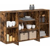  Komoda boja dimljenog hrasta 120 x 30 x 75 cm konstruirano drvo | shoptok.hr