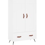  Visoka komoda bijela 69,5 x 31 x 115 cm od konstruiranog drva | Shoptok.si