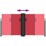 Bočna tenda na uvlačenje crvena 120x1200 cm | Eponuda.ba