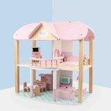 Premium Stil Dečja drvena kućica sa nameštajem - roze MSN19029 ( 14608 ) Cene