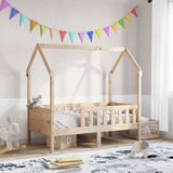 vidaXL Okvir kreveta za dječju kućicu 80 x 160 cm od masivne borovine | shoptok.hr