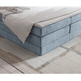 Maison de Rêve Modra boxspring postelja s prostorom za shranjevanje/brez vzglavja 160x200 cm Juniper – | Shoptok.si