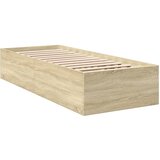  Okvir za krevet boja hrasta 90 x 190 cm od konstruiranog drva | Eponuda.ba