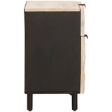  Noćni ormar s ladicama Bijelo 50 x 33 x 60 cm Čvrsto drvo manga | shoptok.hr