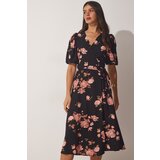  Dress - Black - Wrapover | ePonuda.com