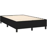  S oprugama i madracem crni 120 x 200cm od tkanine | shoptok.hr
