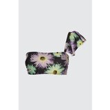 Trendyol Floral Patterned One Shoulder Bikini Top | shoptok.hr