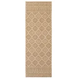 Bež unutarnja i vanjska staza 80x250 cm Mira 1452 –