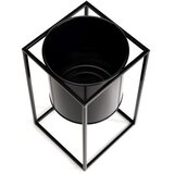  Stalak za cveće RING 40x23 cm, crne boje | Eponuda.com