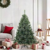  Umjetno Zglobno Božićno Drvo Snijeg Preplačeno Zelena 120 cm | shoptok.hr