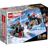 Lego Marvel 76260 Motorja Črne vdove in Stotnika Amerike Cene