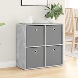 Kreveta s ladicama Betonski sivi 68,5 x 32 x 67 cm | shoptok.hr