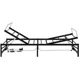  Električni podesivi okvir kreveta Crna 100 x 200 cm Čelik | shoptok.hr