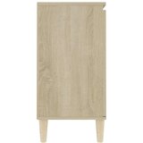  Komoda sonoma hrast 103,5x35x70 cm iverna plošča, (20620863) | Shoptok.si