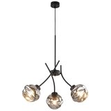 Luster na sajli ZULIA 3xE27/15W/230V crna/dimljena crna | Eponuda.com