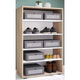 MID.YOU regal za čevlje lona xl, hrast | Shoptok.si