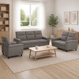  Set sofe 3 pcs Sivosmeđa Tkanina | shoptok.hr