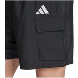 Adidas Kratke hlače & Bermuda Essentials Small Logo Cargo Chelsea Črna | Shoptok.si