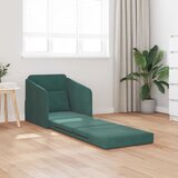 Krevet na razvlačenje Tamnozelena 65 x 80 x 83 cm Baršun | Eponuda.com