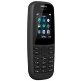 Nokia Telefon mobilni , 1.77" zaslon, Single SIM, FM radio - 105 SS EU, Crni | Eponuda.ba