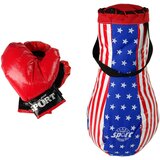 KIDS Punch Bag Kit Childrens Mega Boxing Set + Gloves Boxing Bag Set 40 cm | Shoptok.si