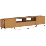  5-dijelni LED TV ormarić Staro drvo Konstruirano drvo - Staro drvo 100 cm | shoptok.hr