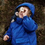 Liewood otroška zimska jakna paloma mega dot/midnight navy | Shoptok.si