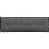 Jastuk za leđa Tamno siva 160 x 19 x 50 cm tkanina | shoptok.hr