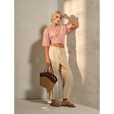 Sinsay Majica kratkih rukava s viskozom | shoptok.hr