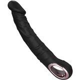 Funny Me - Vodoodporni vibrator z želodom za polnjenje (črn) | Shoptok.si