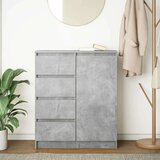  Komoda s ladicama beton siva 71x35x84 cm konstruirano drvo | shoptok.hr
