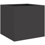 Maison Chic Cvetlično korito - Cvetlični Lonec črno 32x30x29 cm jeklo, (21789993) | Shoptok.si